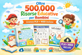 Oltre 500.000 Risorse Educative per Bambini – Licenza PLR + MRR Inclusa